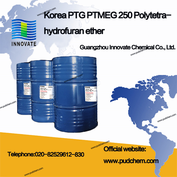 Korea PTG PTMEG 250 Polytetrahydrofuran ether/polytetramethyl ether glycol PTMEG250 molecular weight