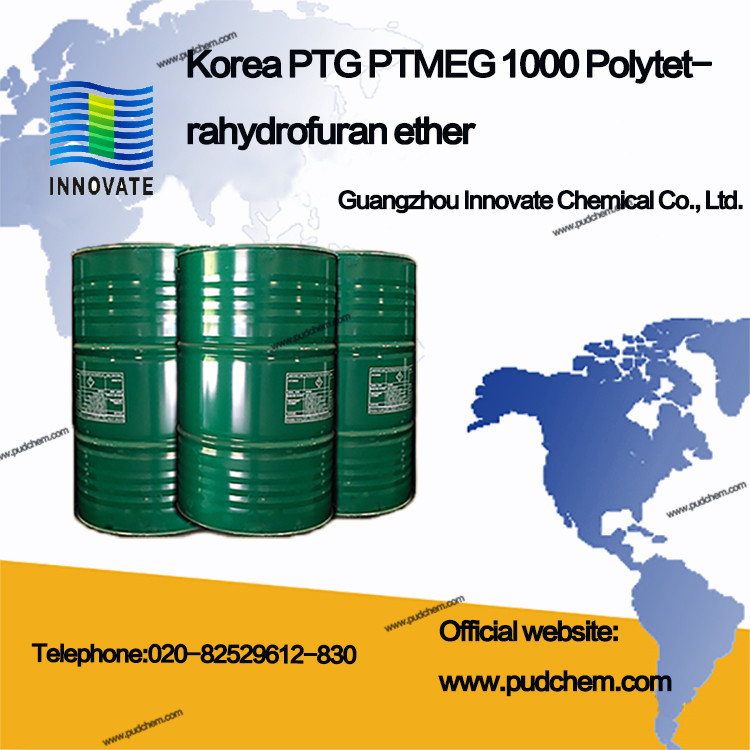 Korea PTG PTMEG 1000 Polytetrahydrofuran ether/polytetramethyl ether glycol PTMEG1000 molecular weight