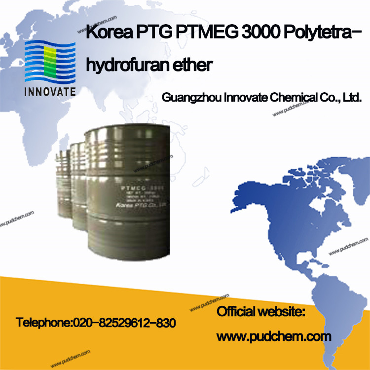 Korea PTG PTMEG 3000 Polytetrahydrofuran ether/polytetramethyl ether glycol PTMEG3000 molecular weight